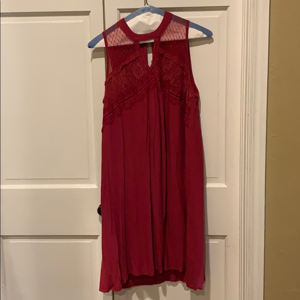 Red Lace Target Dress size M